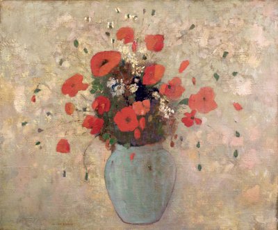 Vaso di Papaveri da Odilon Redon